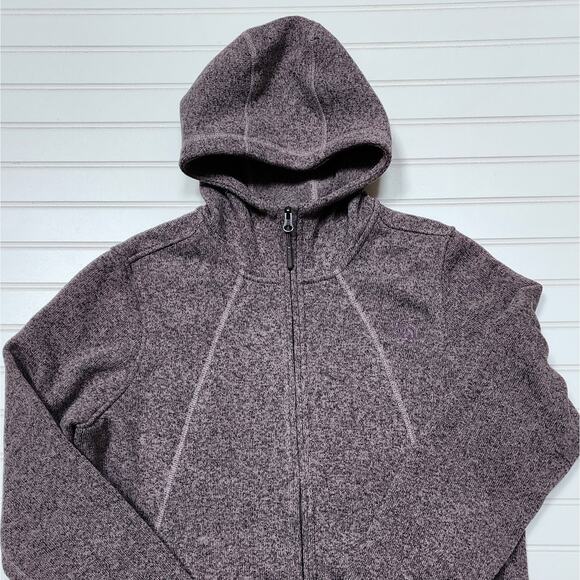 The North Face Women's Crescent Full Zip Hooded Sweater Fleece Jacket - Picture 5 of 10